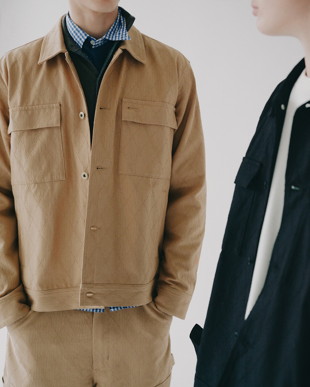BEAMS × UNIVERSAL OVERALL 別注刺し子織りコレクション、10/9発売