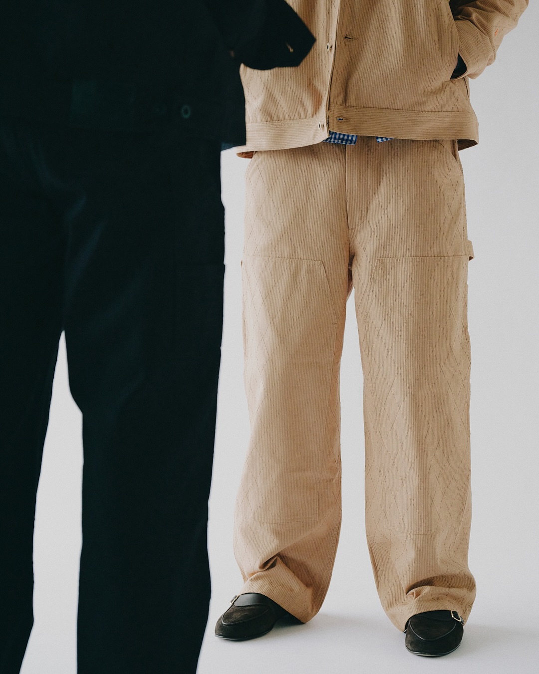 BEAMS × UNIVERSAL OVERALL 別注刺し子織りコレクション、10/9発売