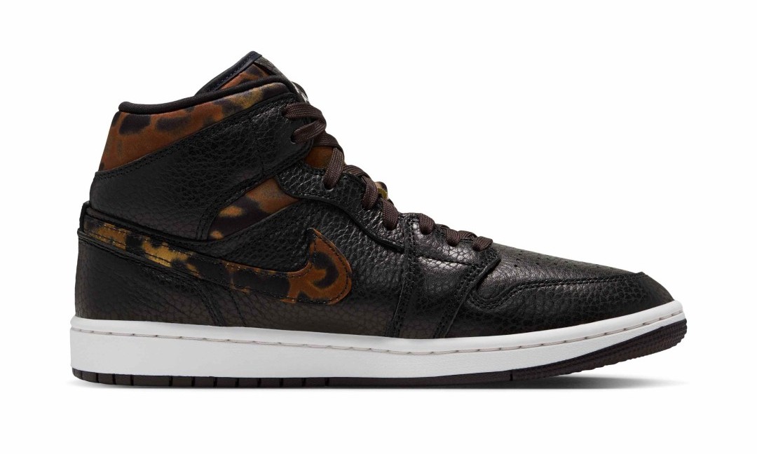 NIKE W AIR JORDAN 1 MID SE “Leopard/Black/Velvet Brown” 10/17発売