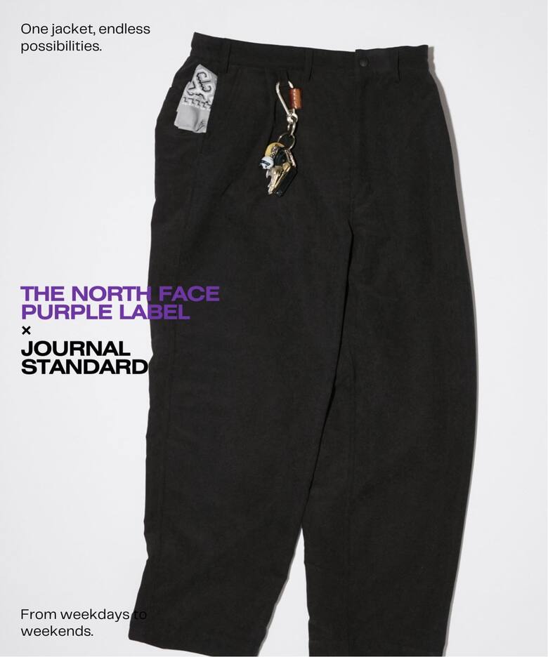 Goss!p｜THE NORTH FACE PURPLE LABEL × JOURNAL STANDARDが新作を発表