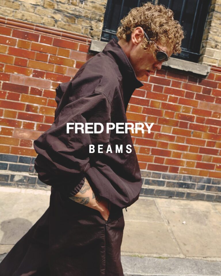 FRED PERRY × BEAMS シェルジャケット & シェルパンツ 2026 FW リッチブラウン 10/17発売