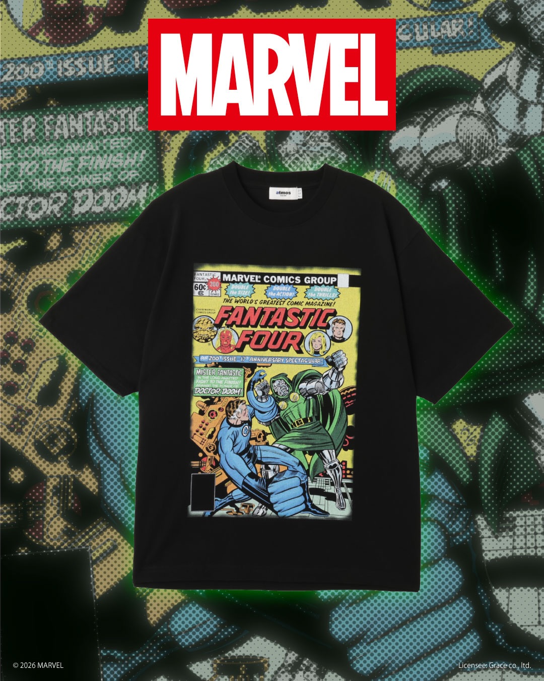 atmoscon × Avengers: Doomsday TEEが10/31に登場！
