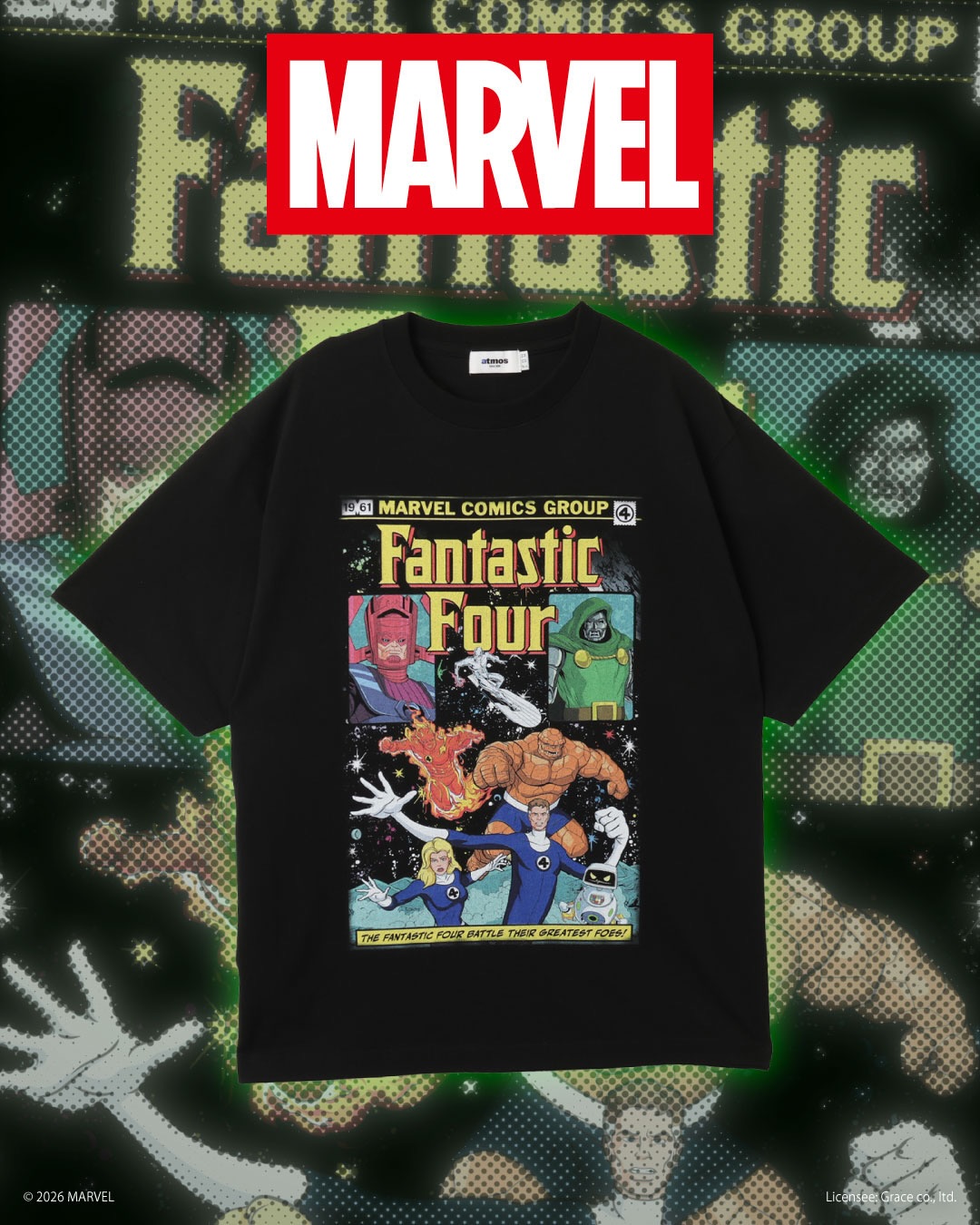 atmoscon × Avengers: Doomsday TEEが10/31に登場！