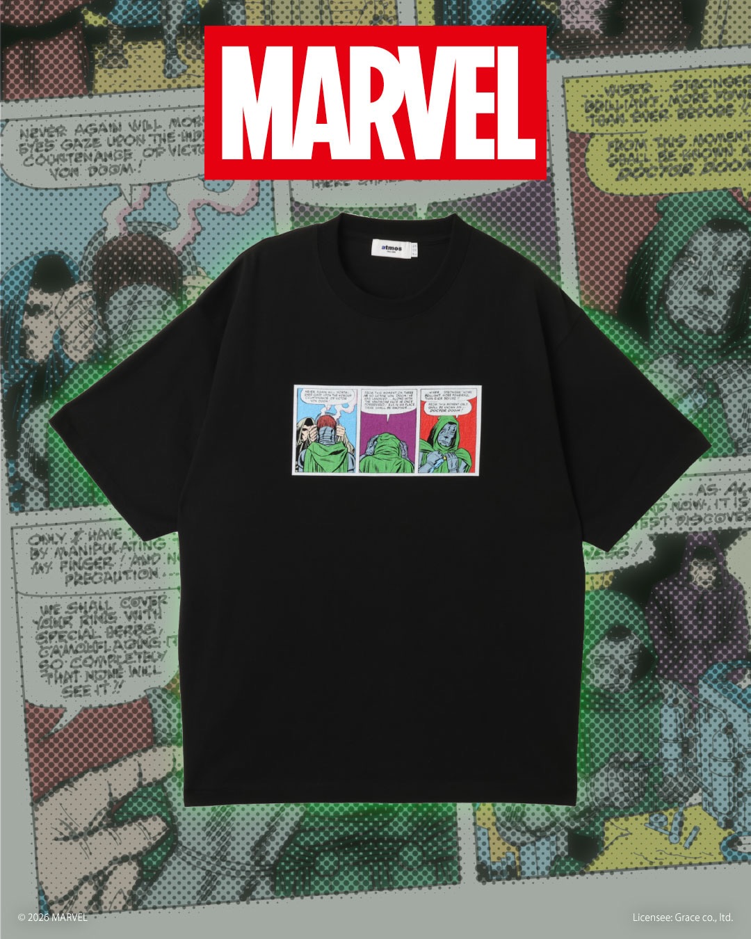 atmoscon × Avengers: Doomsday TEEが10/31に登場！