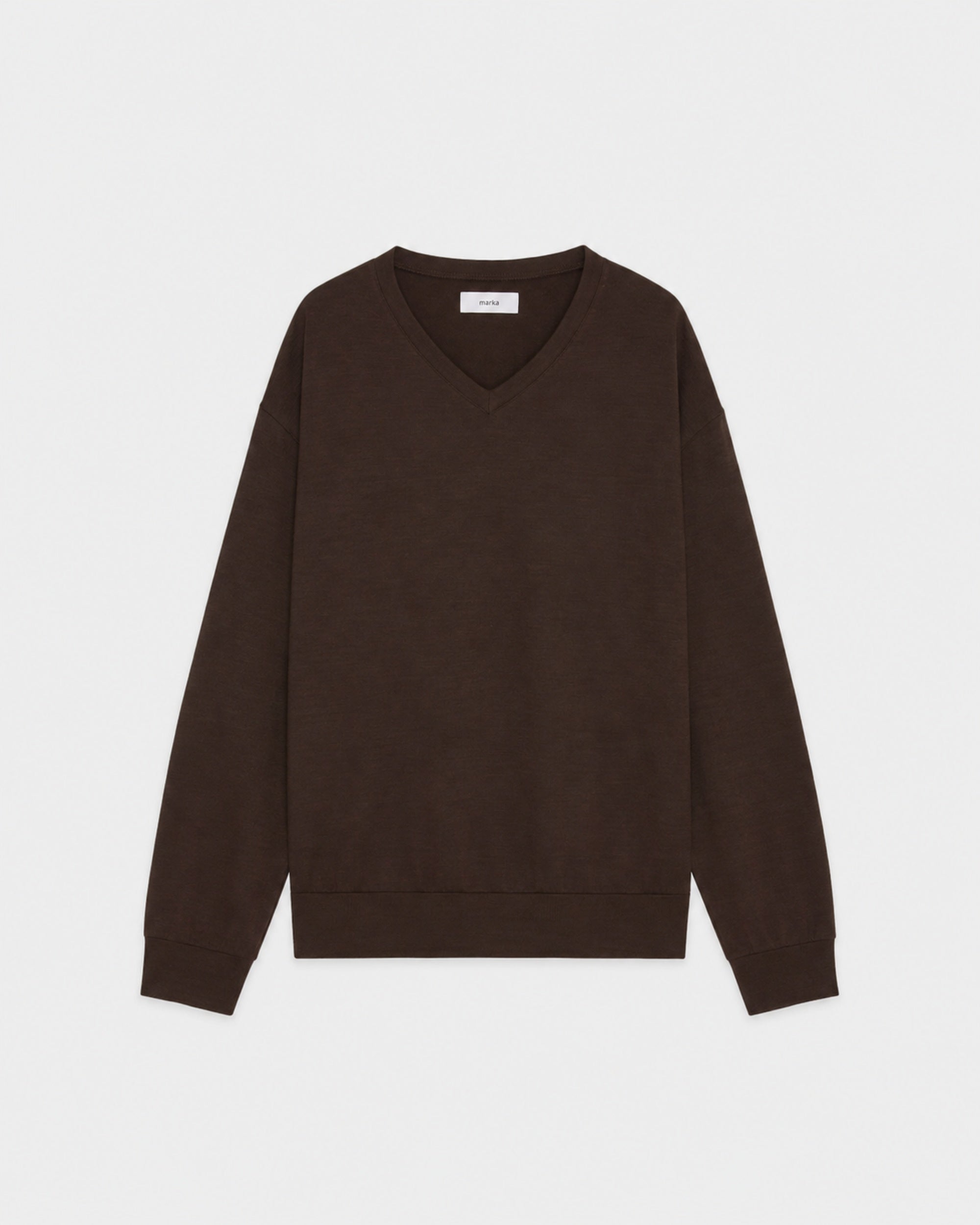 MARKAWAREの新作VネックTeeが登場！