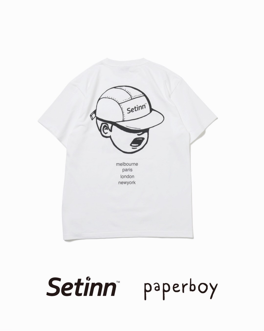 paperboyとSetinnのコラボ「GRANDSLAM TOUR」が10/17発売