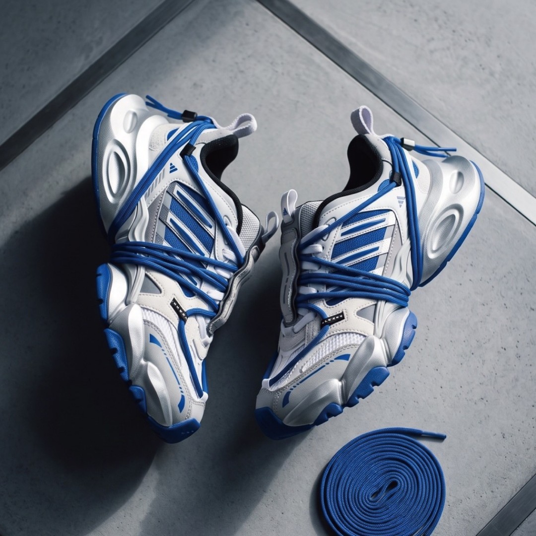 Goss!p｜待望の新作！adidas Originals XLG RUNNER 2.0 FOS “Blue/White”