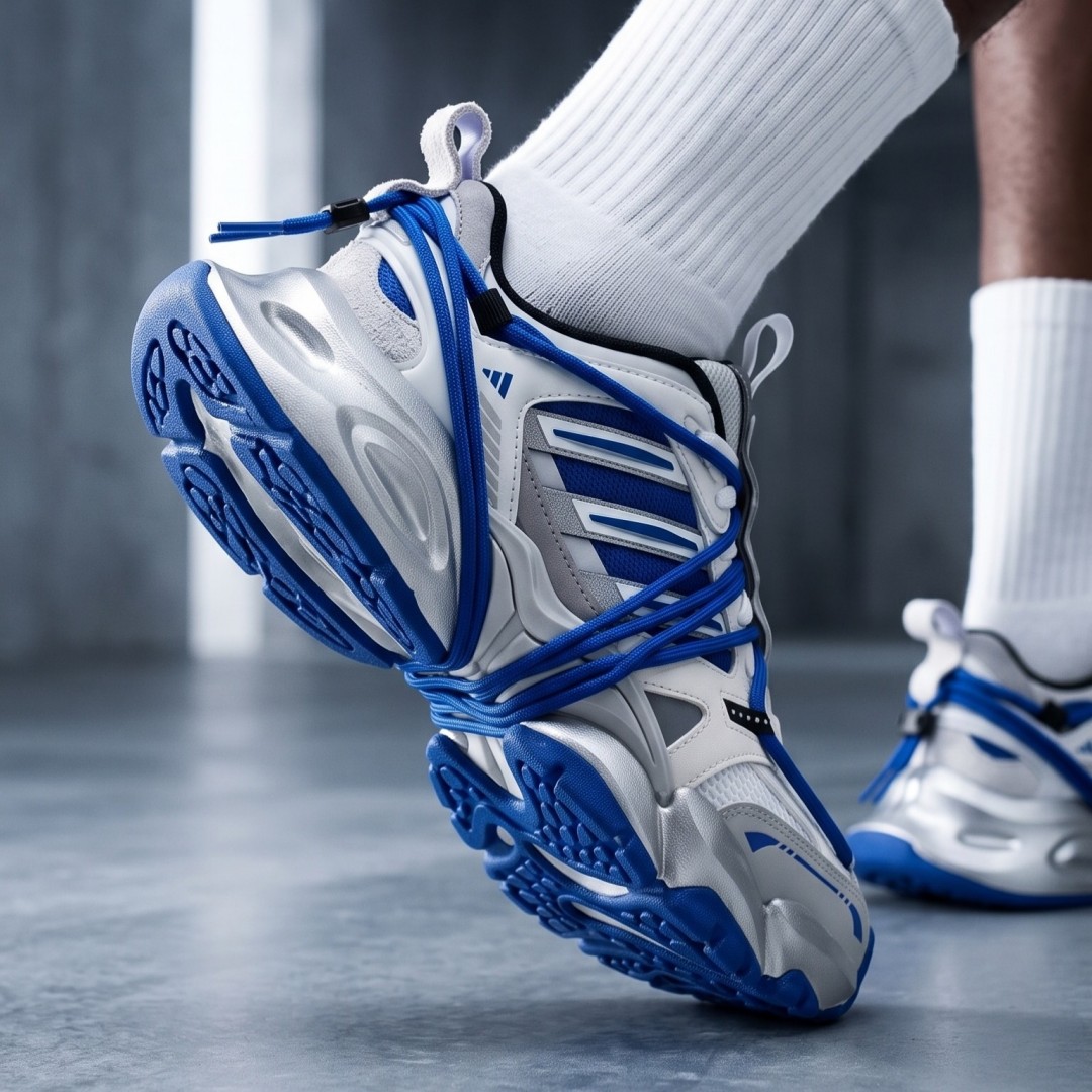 Goss!p｜待望の新作！adidas Originals XLG RUNNER 2.0 FOS “Blue/White”