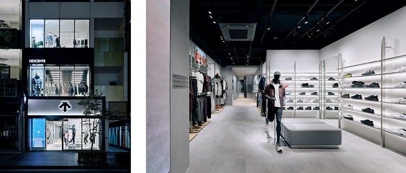 デサントが銀座に直営店『DESCENTE GINZA』をオープン