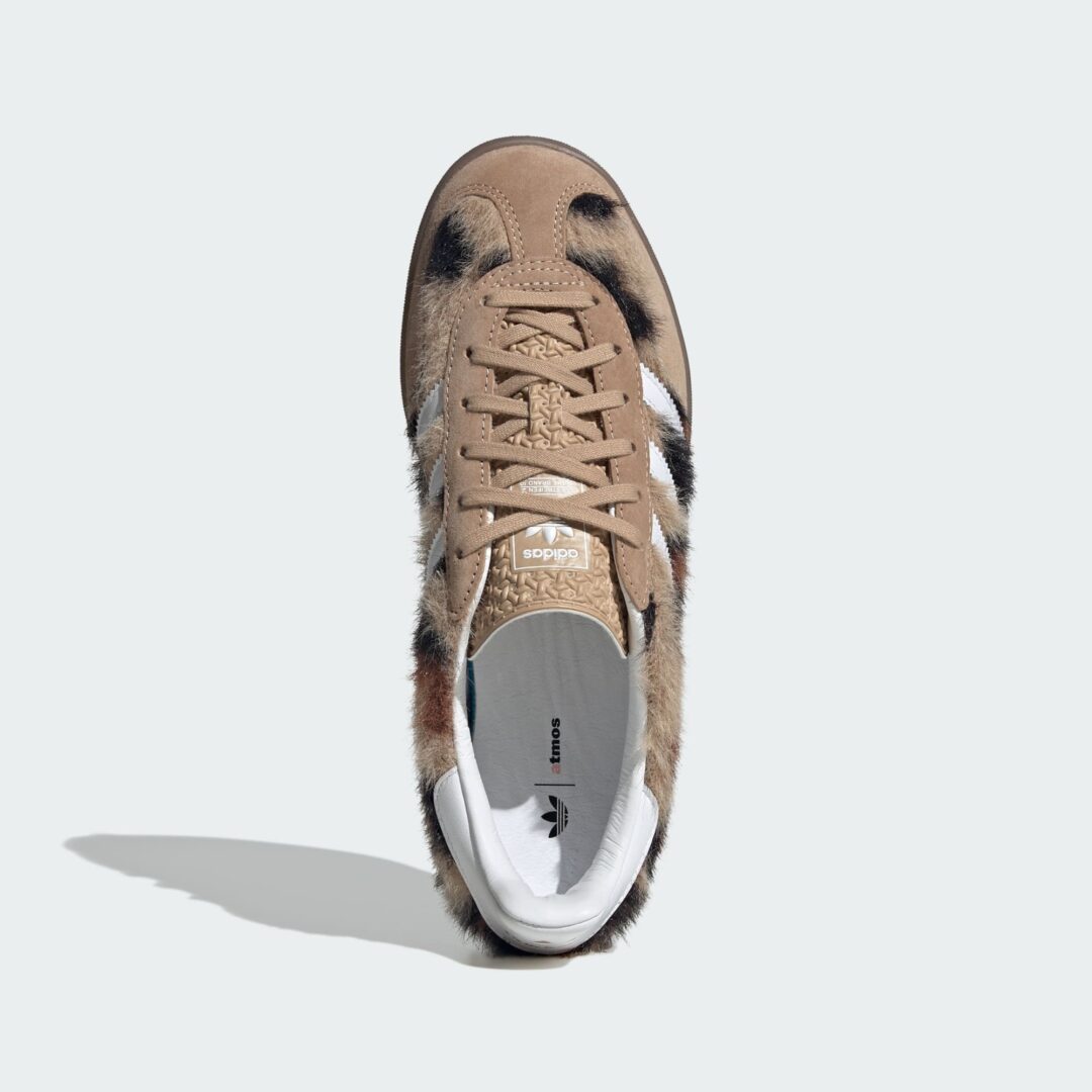 atmos pink × adidas GAZELLE INDOOR “Trinity Leopard” 10/25発売