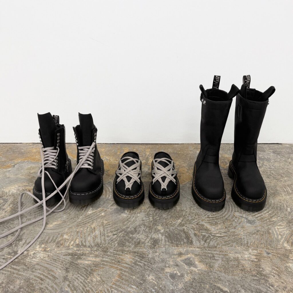 Goss!p｜Dr. MartensとRick Owensのコラボが遂に登場！