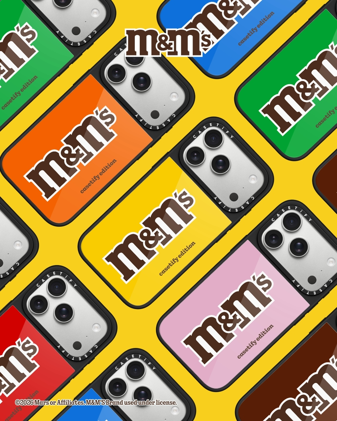 CASETiFY × M&M’S コラボコレクションが登場！