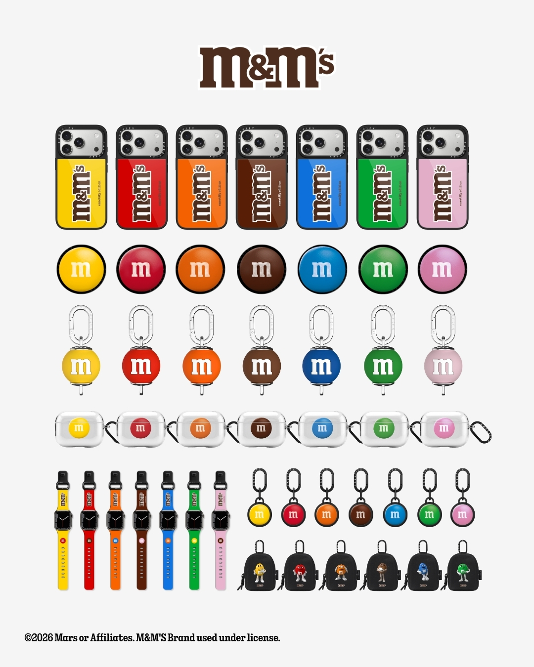 CASETiFY × M&M’S コラボコレクションが登場！