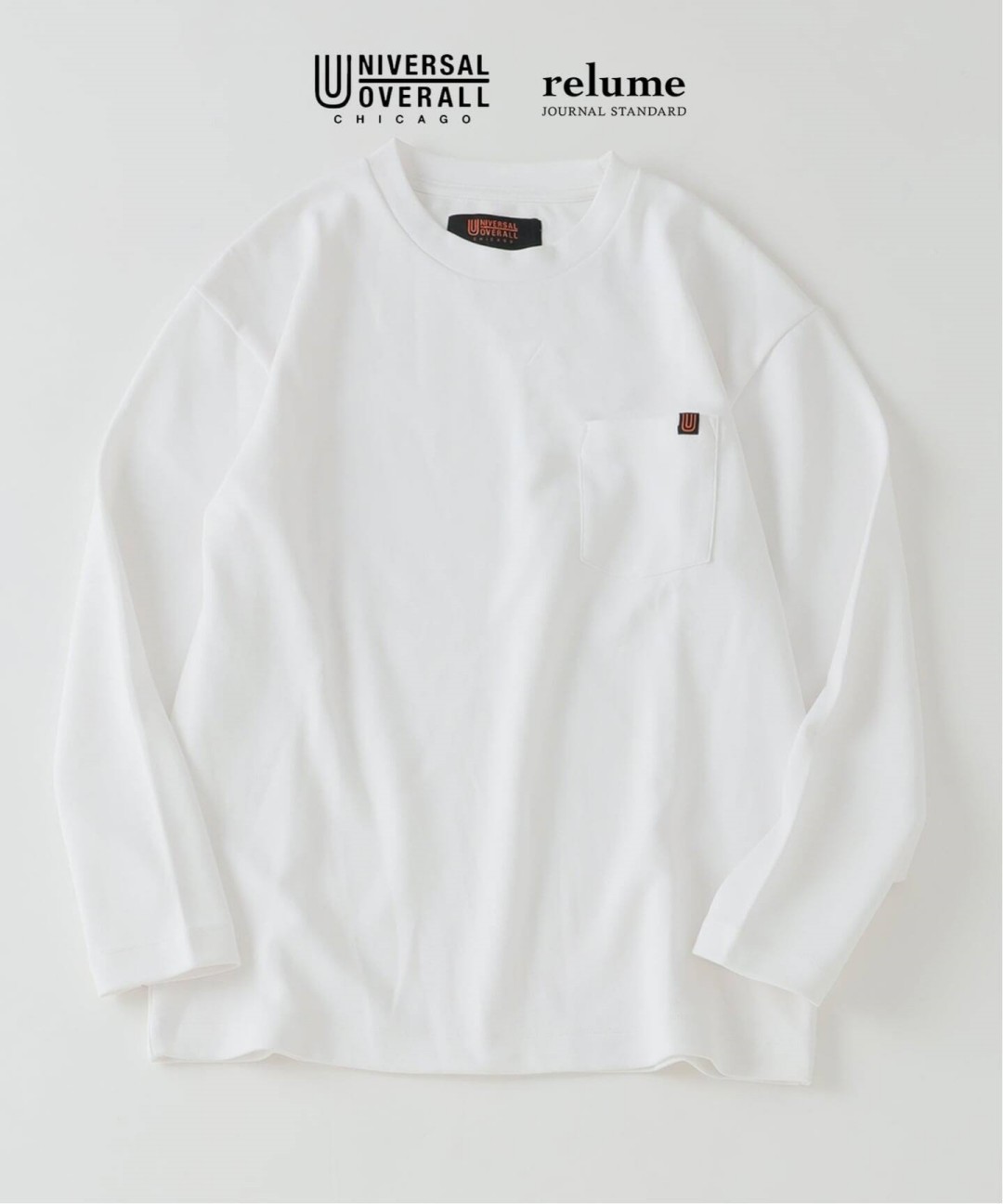 JOURNAL STANDARD relume × UNIVERSAL OVERALL 別注ロンTが登場！