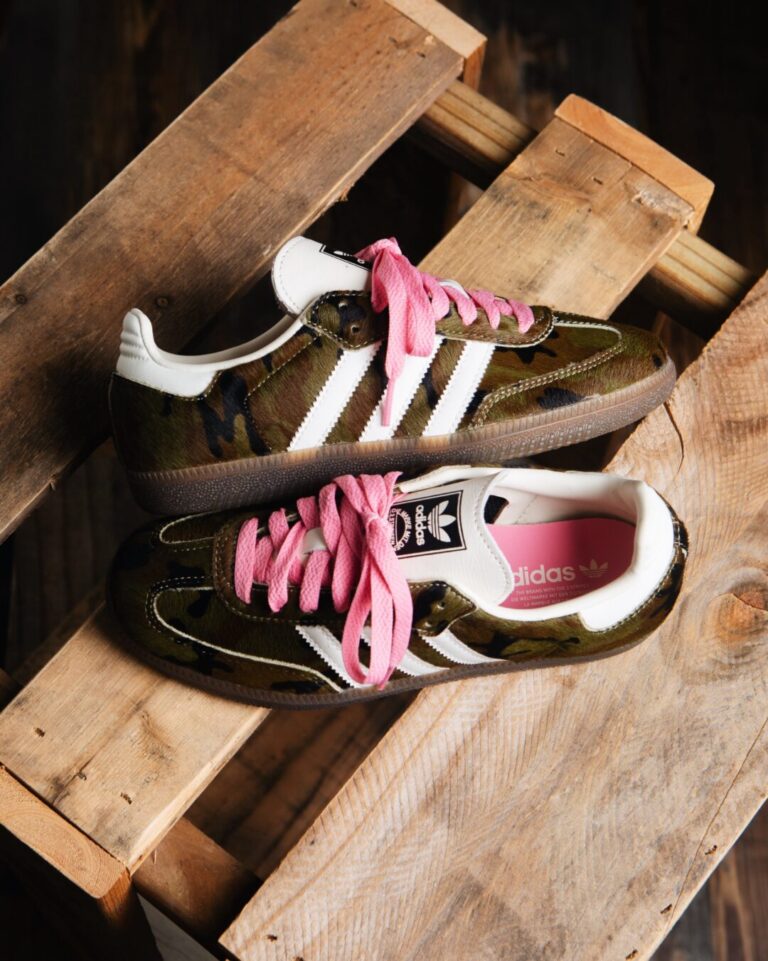 adidas Originals W SAMBA OG “Camo Pony Hair/Bliss Pink” KJ7501が10月16日発売