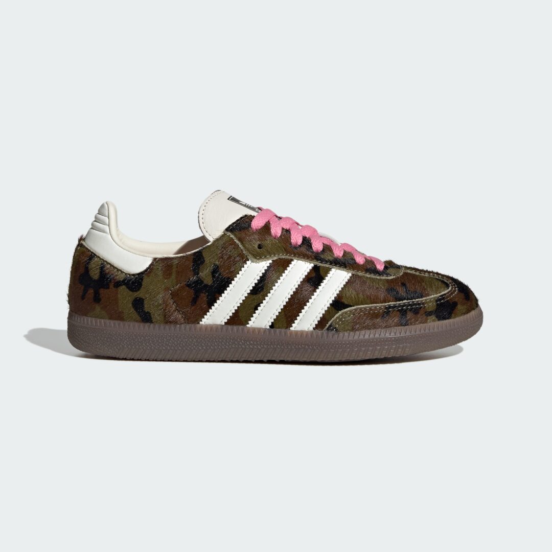adidas Originals W SAMBA OG “Camo Pony Hair/Bliss Pink”が10月16日発売
