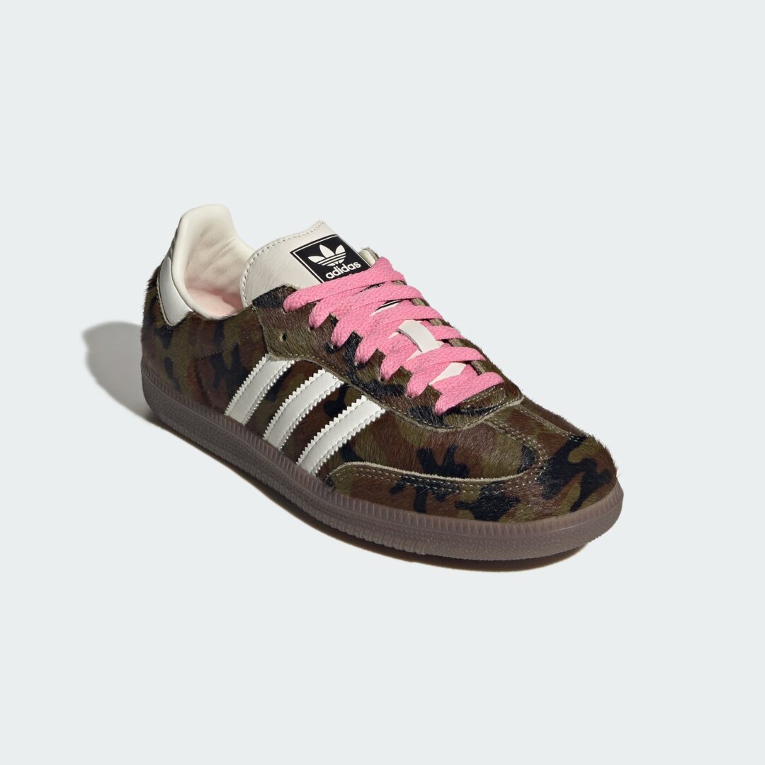 adidas Originals W SAMBA OG “Camo Pony Hair/Bliss Pink”が10月16日発売