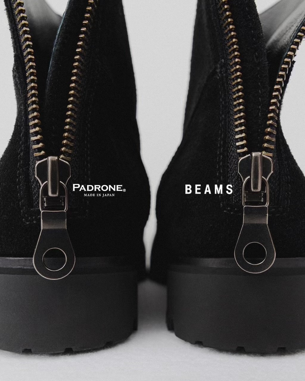 PADRONE x BEAMS 26FW 別注『バックジップブーツ』が10月発売