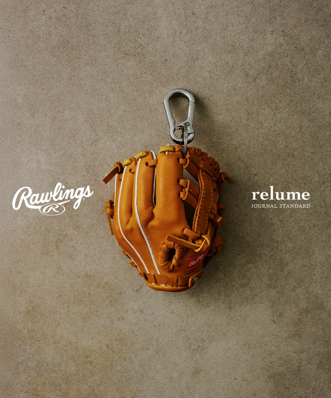 JOURNAL STANDARD relume × Rawlings 名品グラブキーホルダー10/23発売