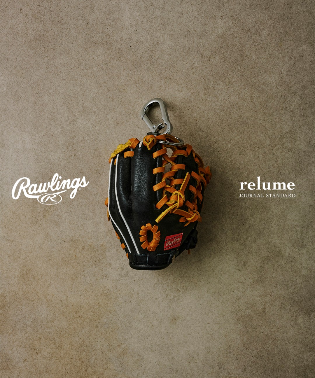 JOURNAL STANDARD relume × Rawlings 名品グラブキーホルダー10/23発売