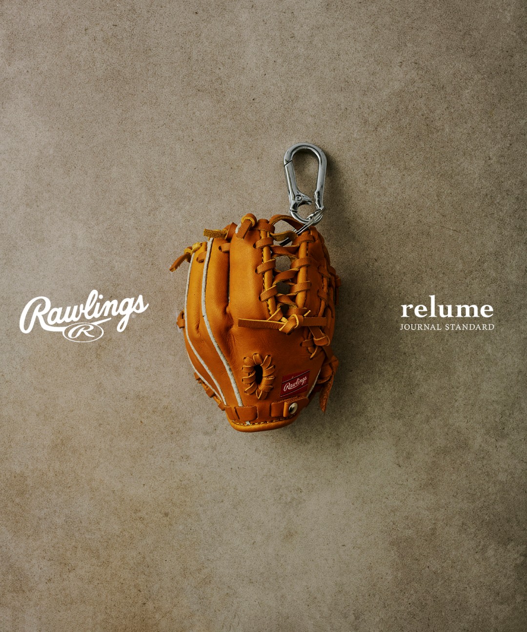 JOURNAL STANDARD relume × Rawlings 名品グラブキーホルダー10/23発売