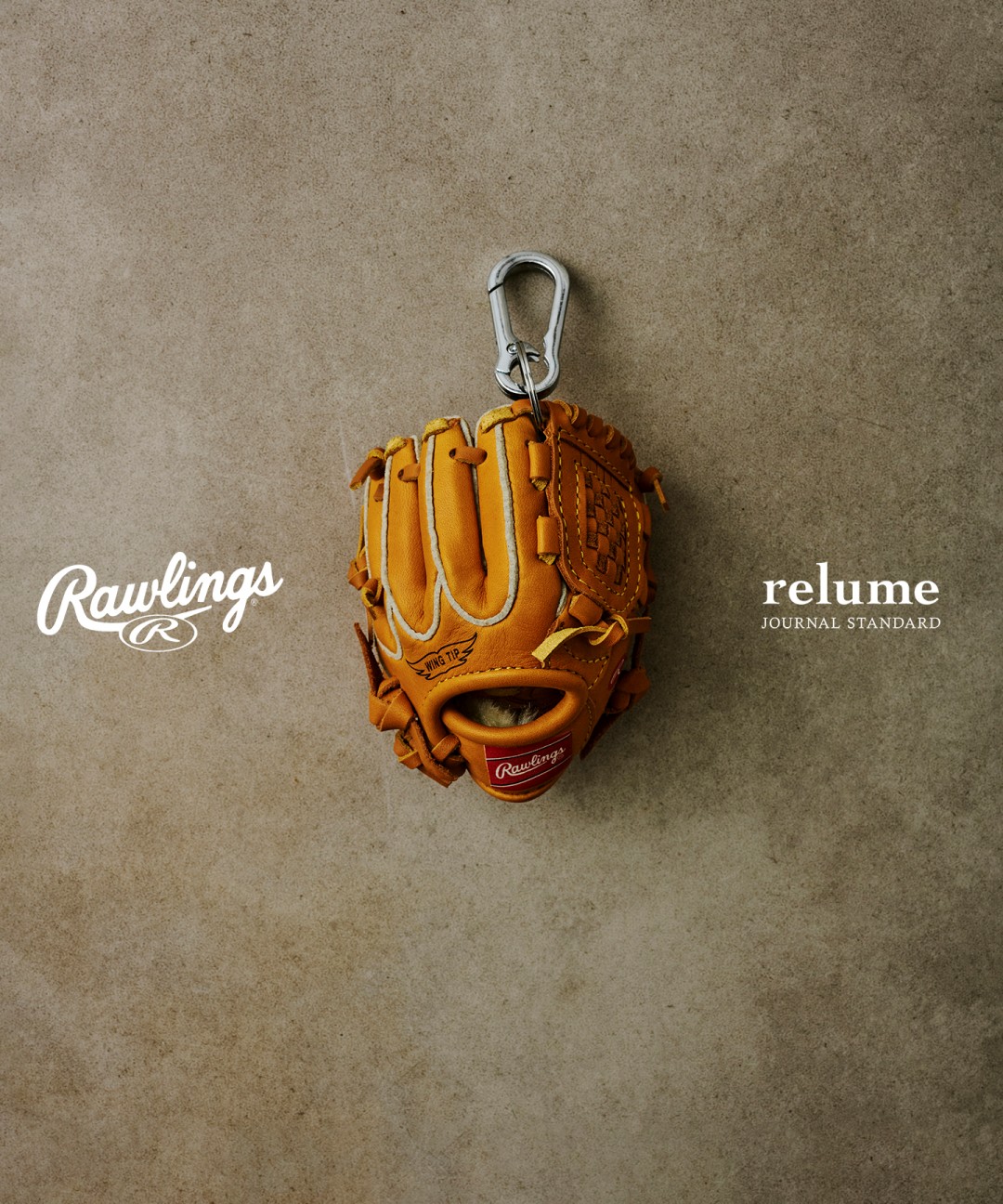 JOURNAL STANDARD relume × Rawlings 名品グラブキーホルダー10/23発売
