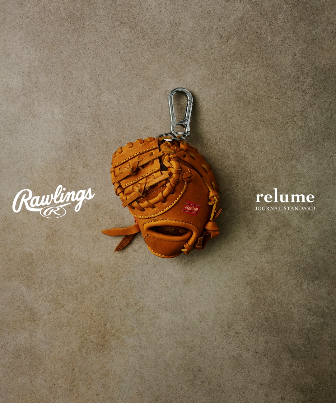 JOURNAL STANDARD relume × Rawlings 名品グラブキーホルダー10/23発売