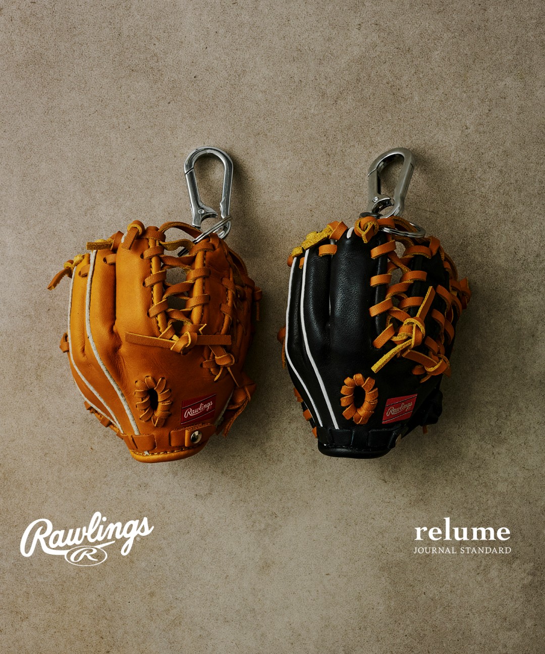 JOURNAL STANDARD relume × Rawlings 名品グラブキーホルダー10/23発売