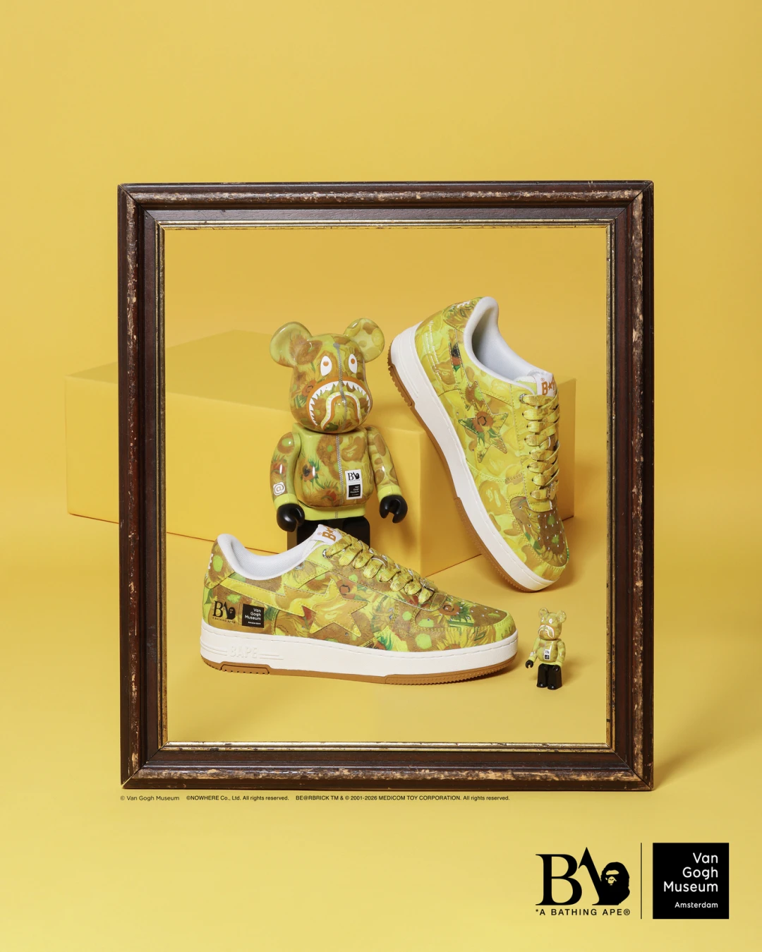 Goss!p｜ゴッホの名作とコラボ！BAPE新作が登場