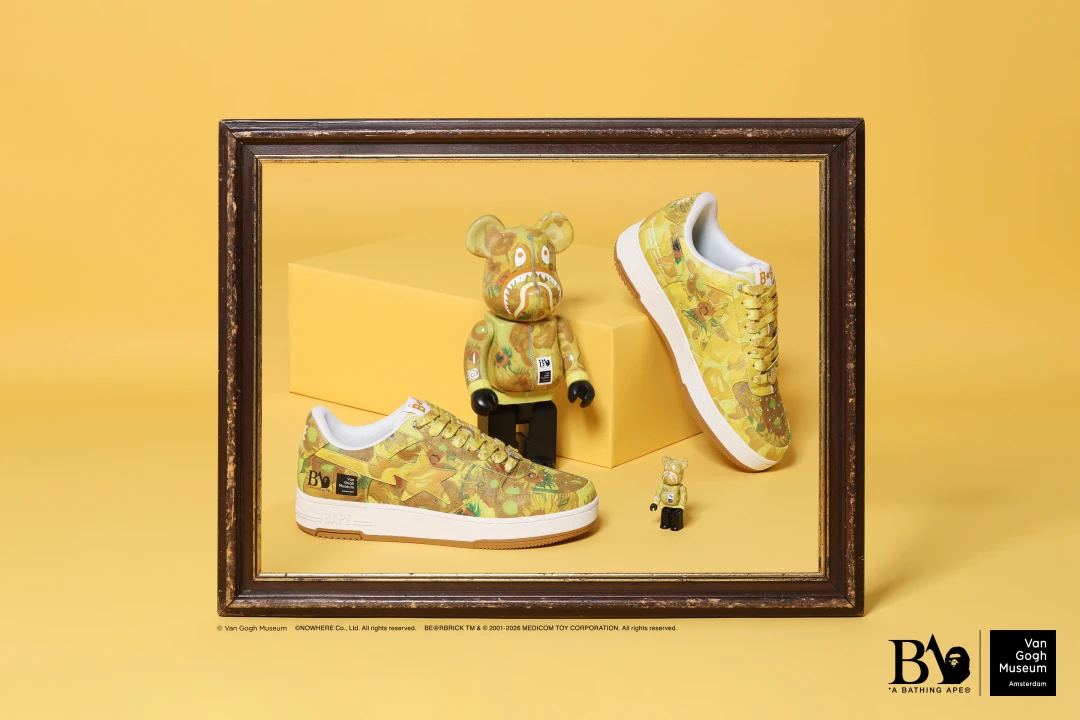 Goss!p｜ゴッホの名作とコラボ！BAPE新作が登場