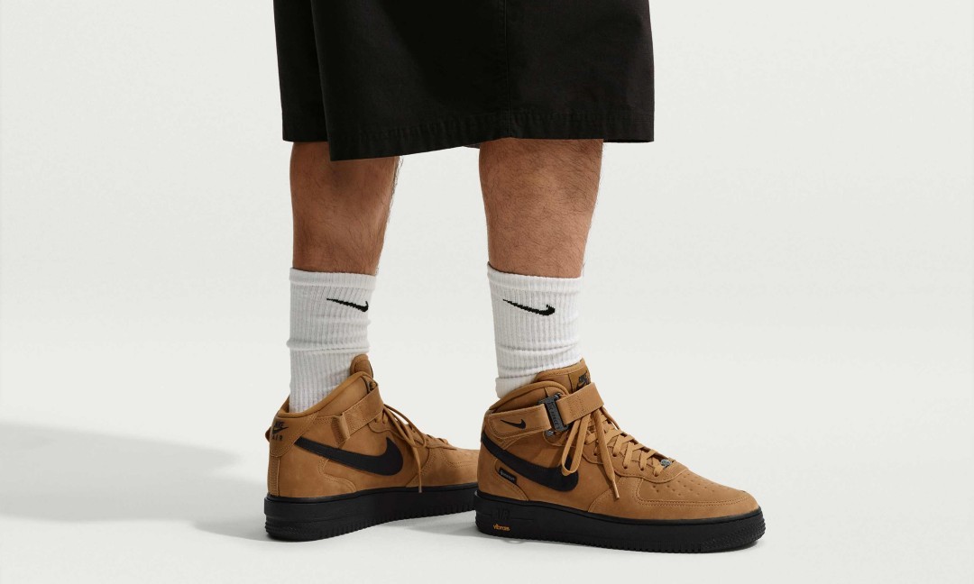 VibramとNIKEが手掛けるエアフォース1ミッドが登場!