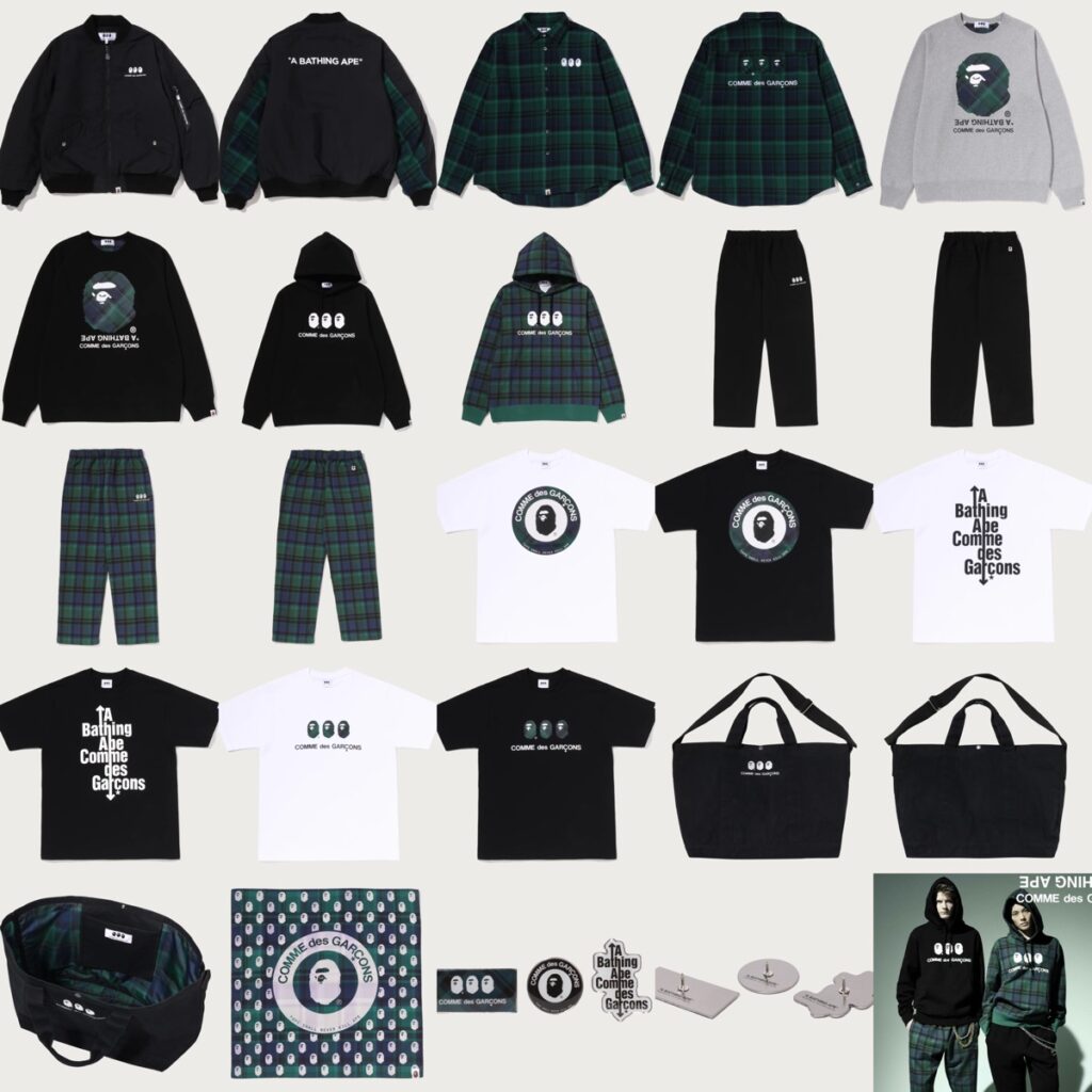 Goss!p|BAPE®︎とCOMME des GARÇONSのコラボが登場!