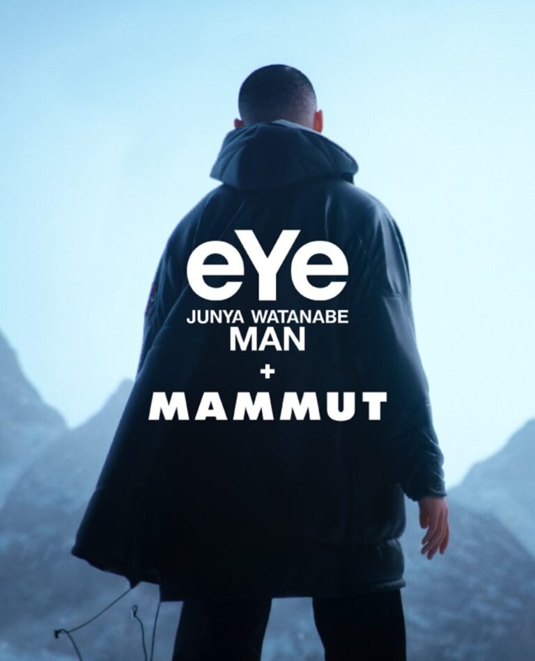 Goss!p｜eYe JUNYA WATANABE MAN × MAMMUT 2026 FW コラボ発表