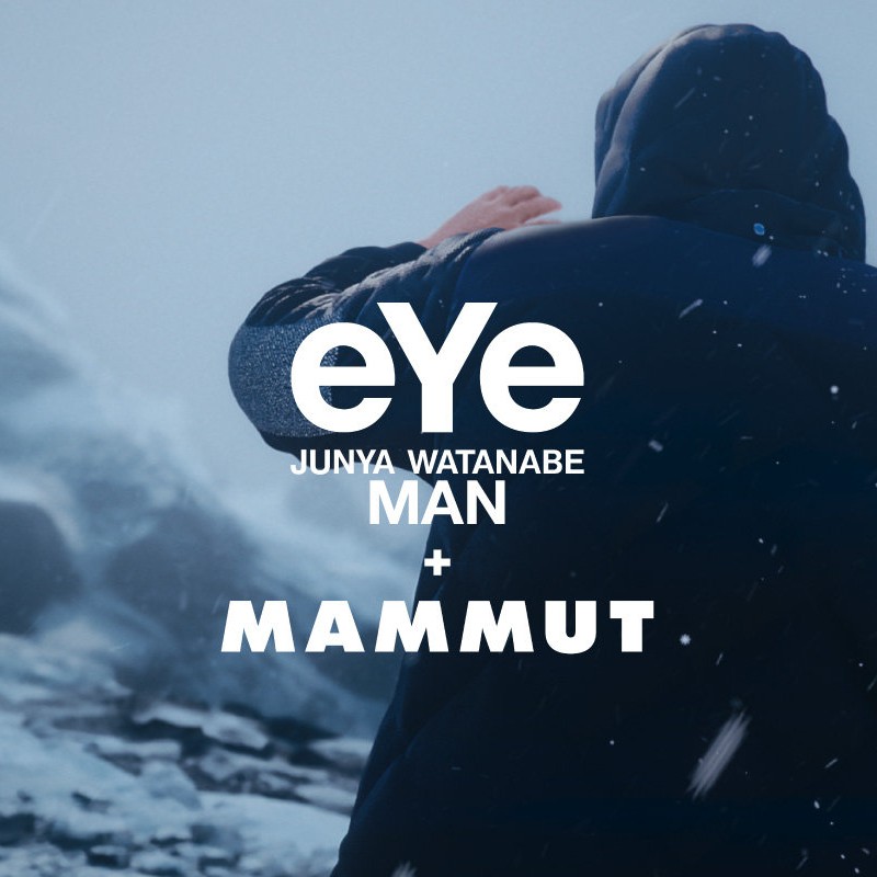 Goss!p｜eYe JUNYA WATANABE MAN × MAMMUT 2026 FW コラボ発表