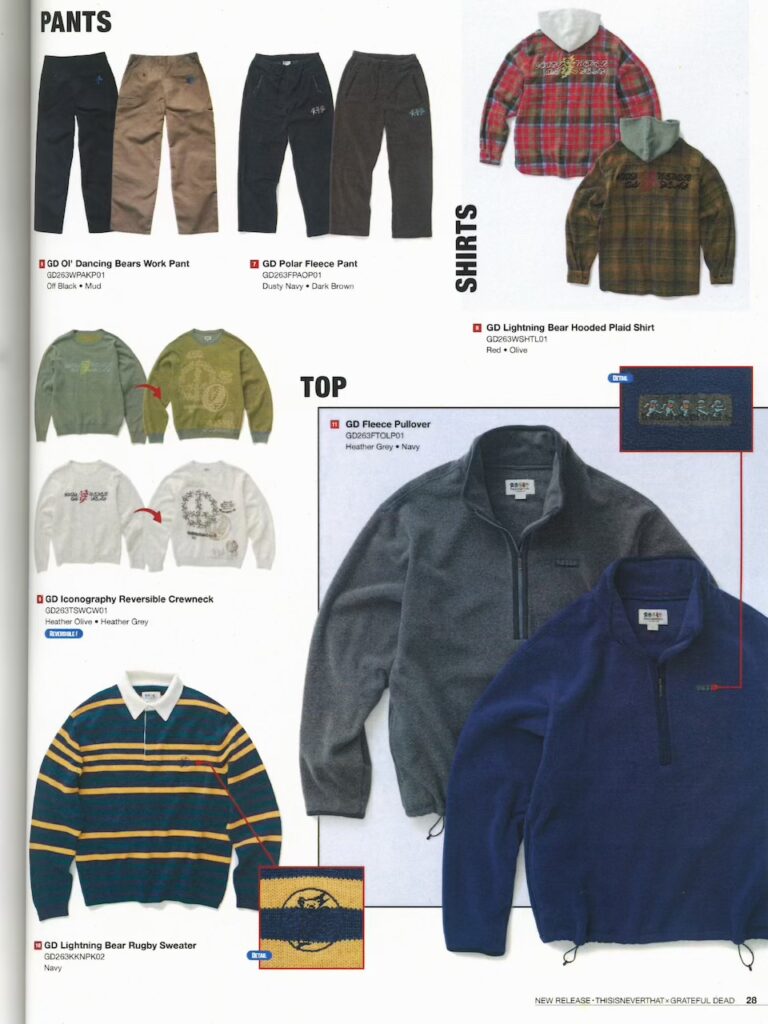 thisisneverthat×グレイトフル・デッド 2026FWコレクション 10月2日発売