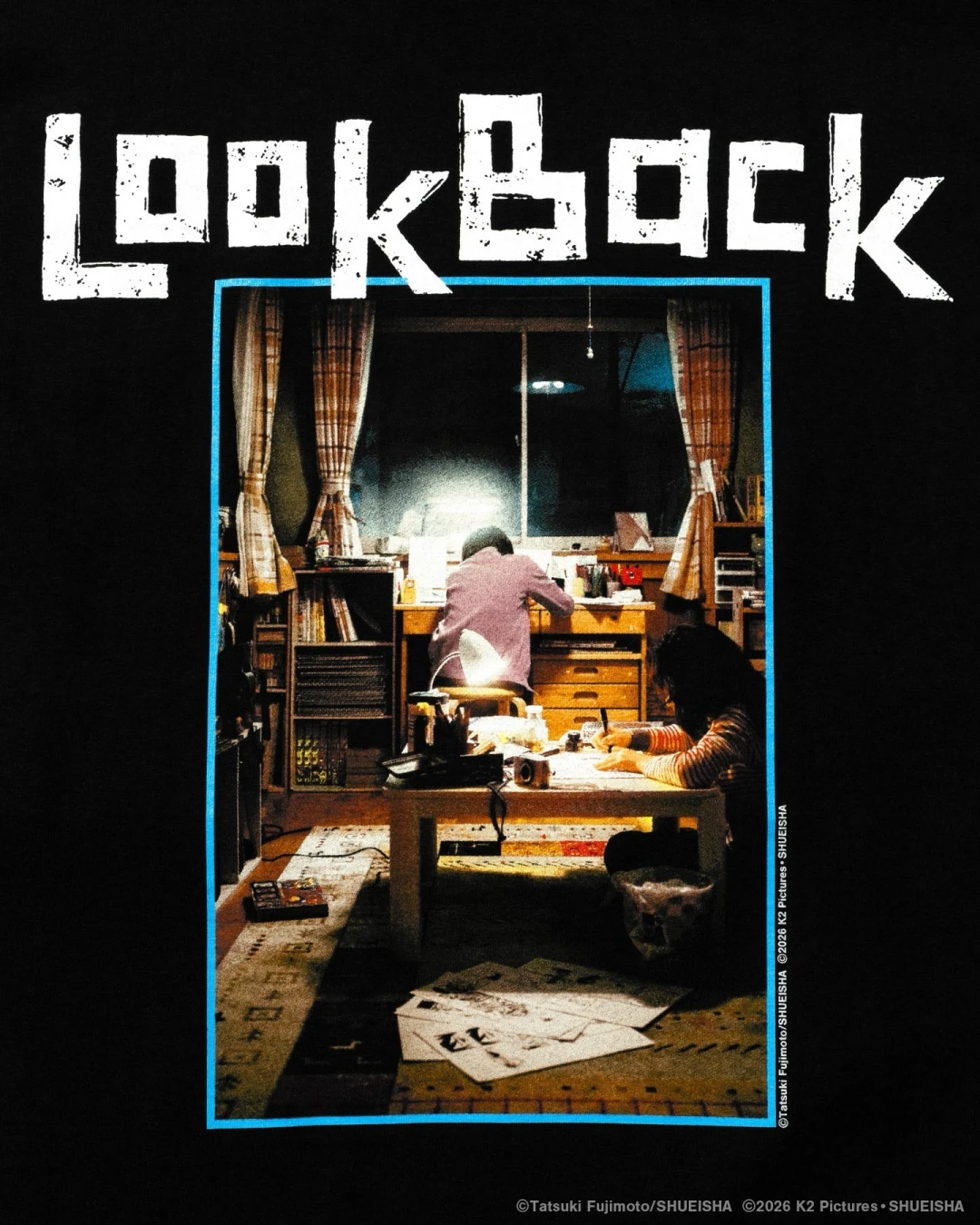 Goss!p｜藤本タツキ氏とGEEKS RULEが贈る「ルックバック」コラボTee発売！