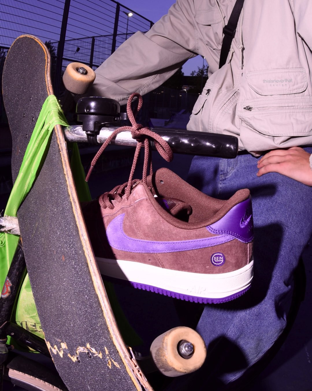 Ben-G x NIKE SB AIR FORCE 1 LOW “Light Chocolate”発売迫る