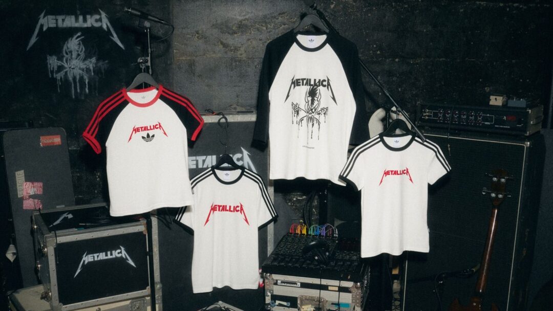 Metallica x adidas Originals『Life Burns Faster』ツアーマーチ、9月30日発売