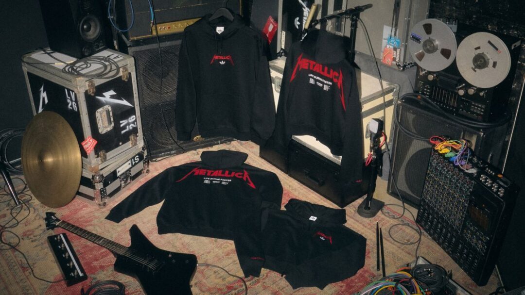 Metallica x adidas Originals『Life Burns Faster』ツアーマーチ、9月30日発売