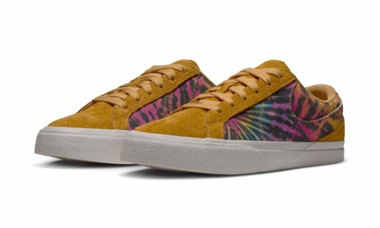 NIKE BLAZY “タイダイ/ダークサルファー” IV7023-700 価格￥14,850 10/16発売