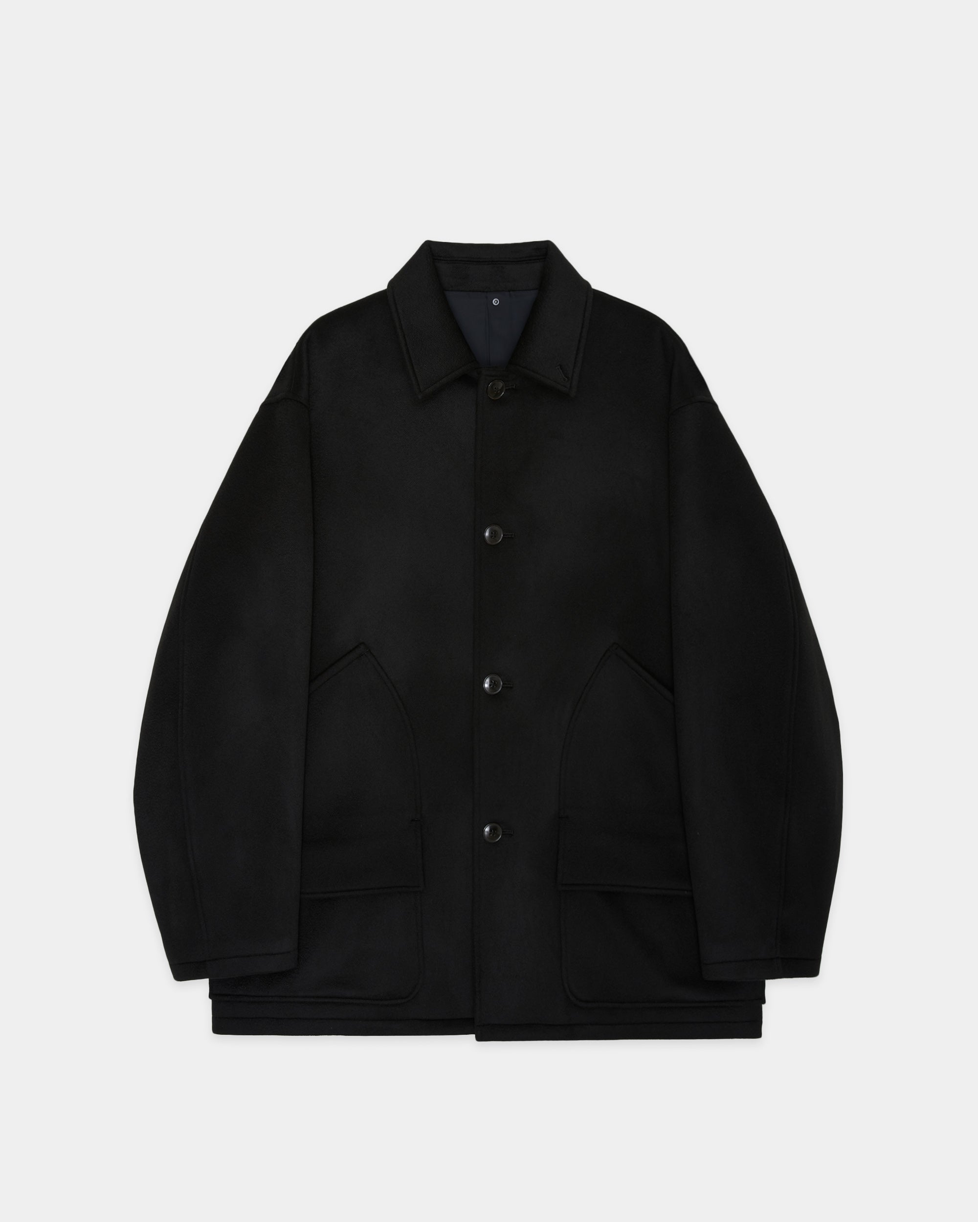 MARKAWARE Cashmere Double Faced Cloth / Chasseur Jacket A26F19BL02C 予約開始！