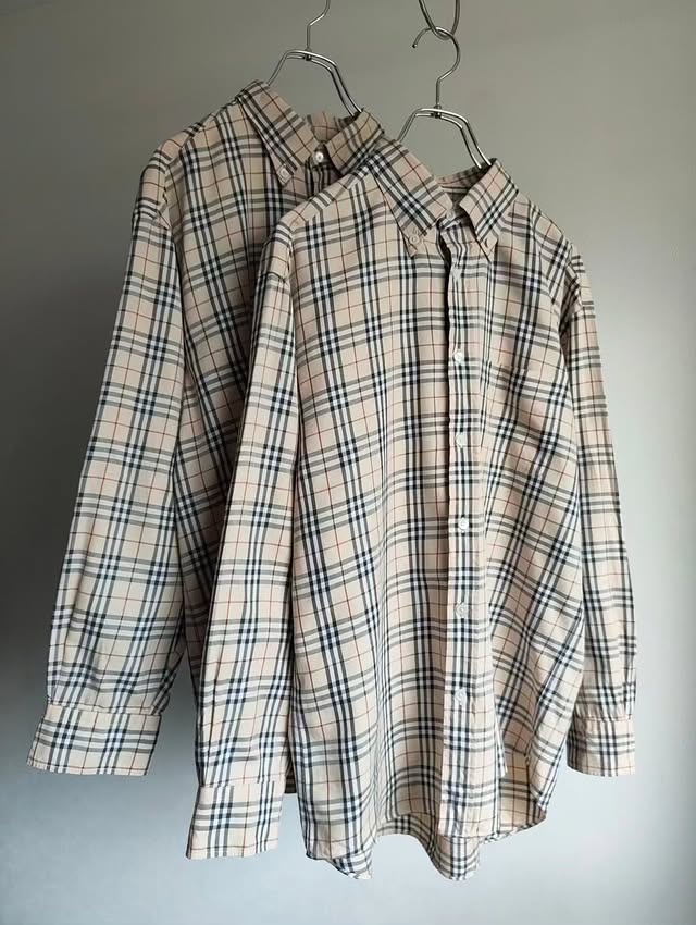 ROOMの00s BURBERRY ノバチェックシャツ